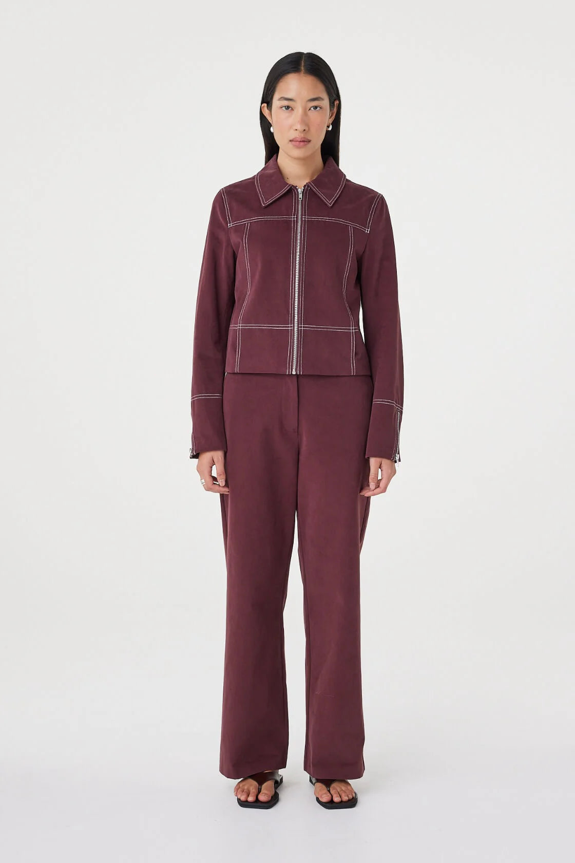 Benny Jacket - Merlot