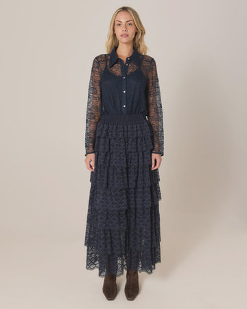 Domino Maxi Skirt