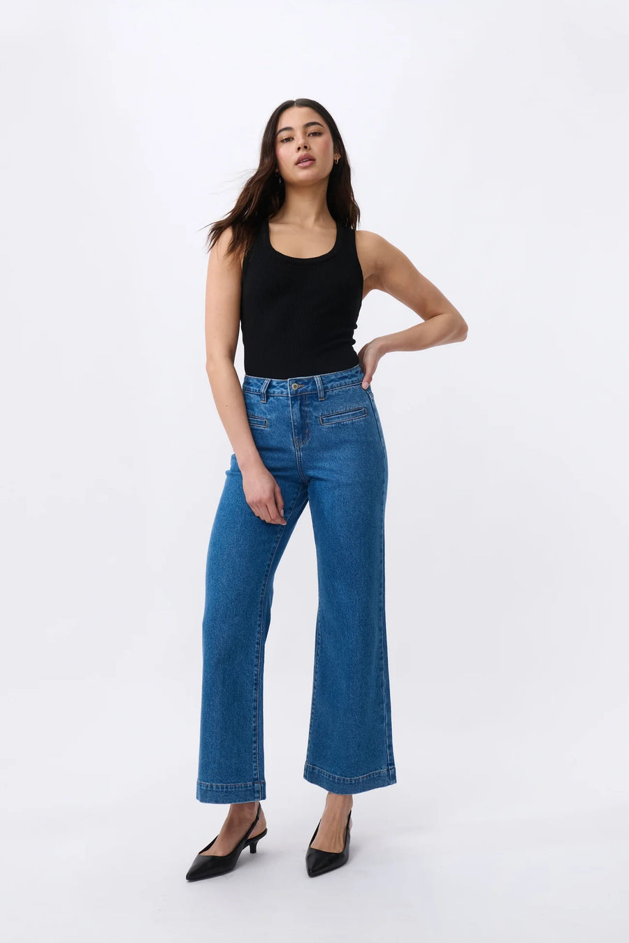 Freya Denim Jean - 90's Blue