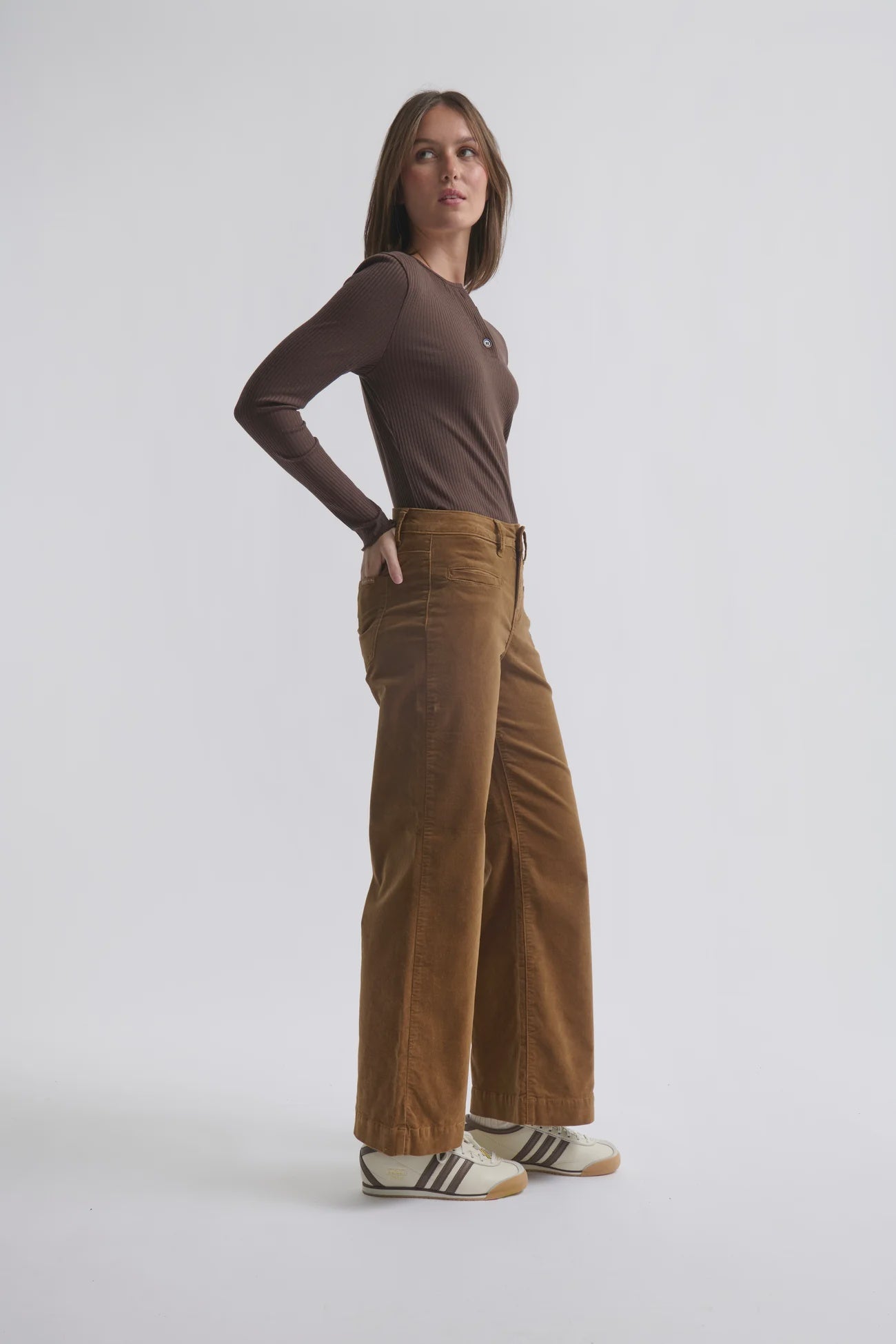 Freya Jeans Toffee Velvet