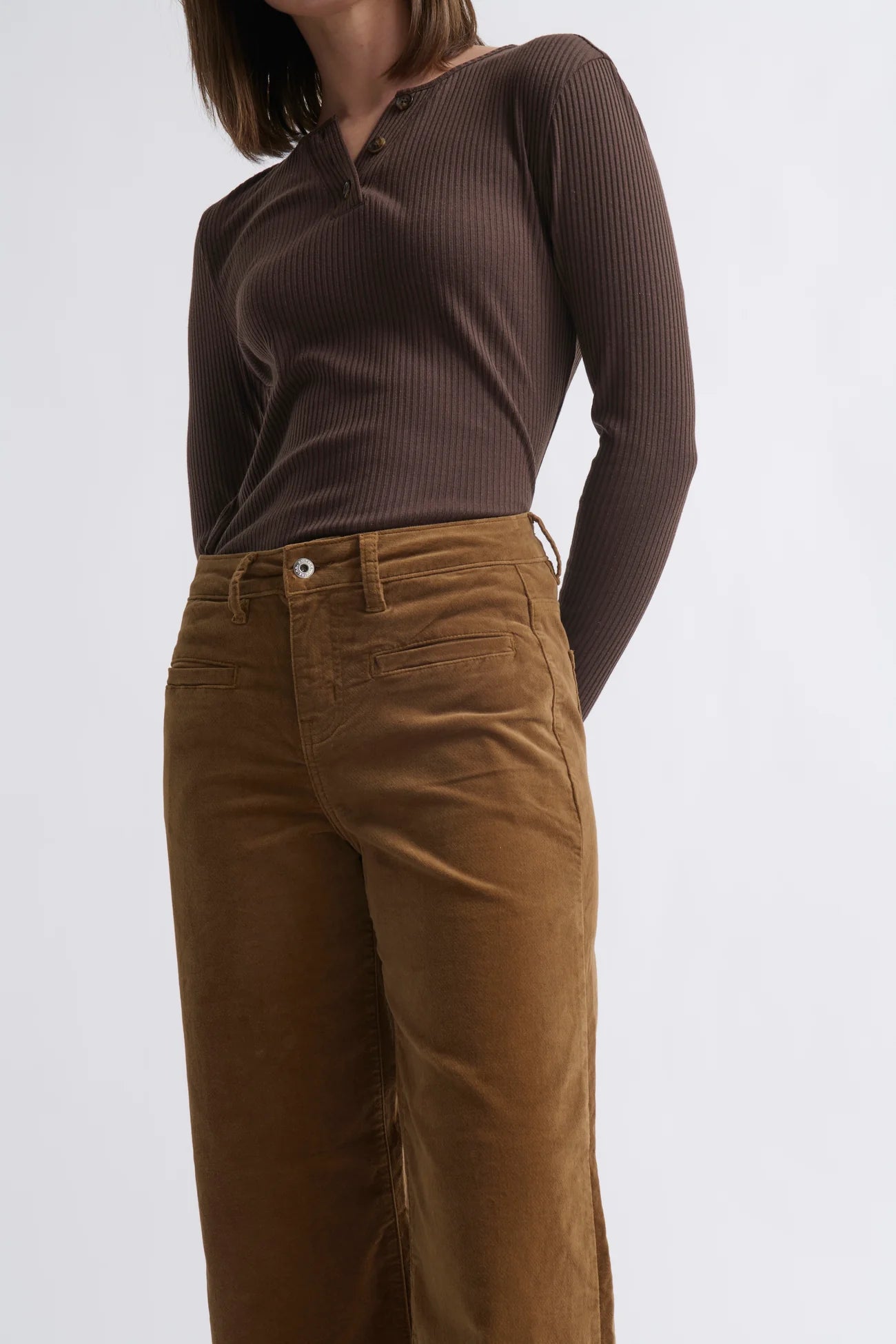 Freya Jeans Toffee Velvet