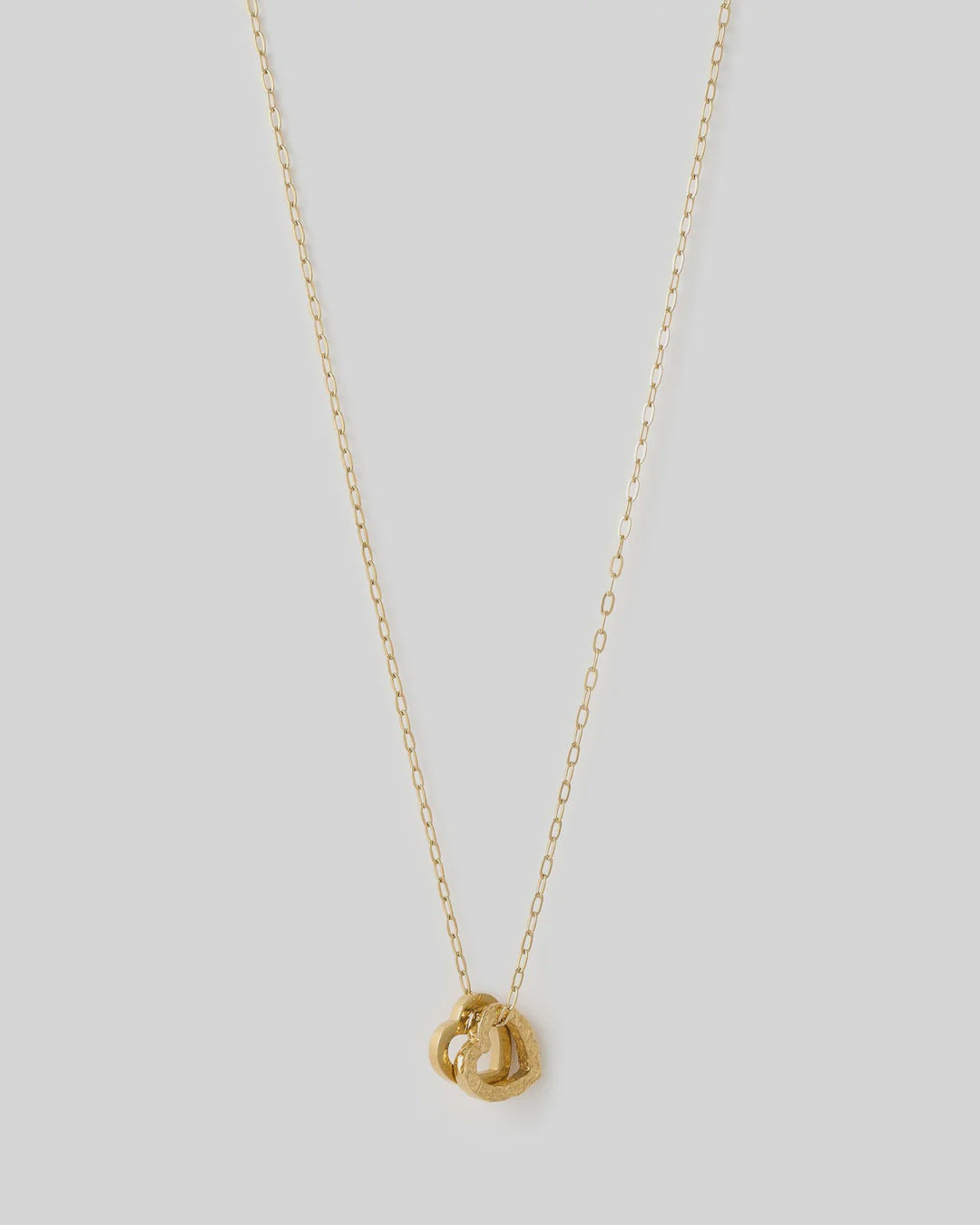 Heart To Heart Necklace Crushed