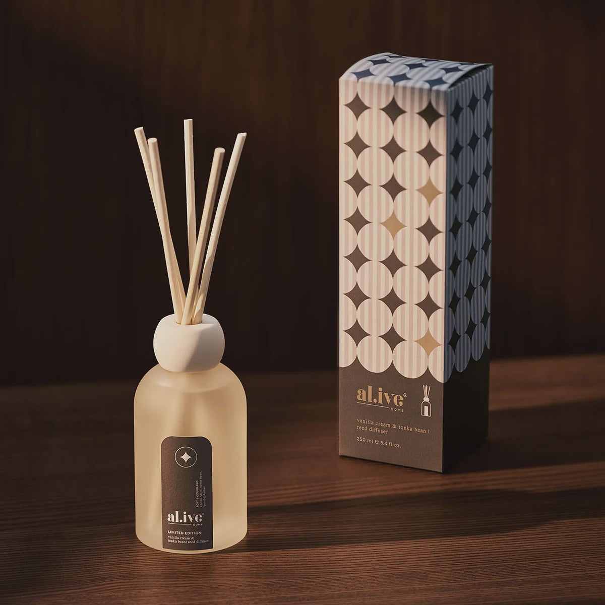 Vanilla Cream &Tonka Bean Reed Diffuser