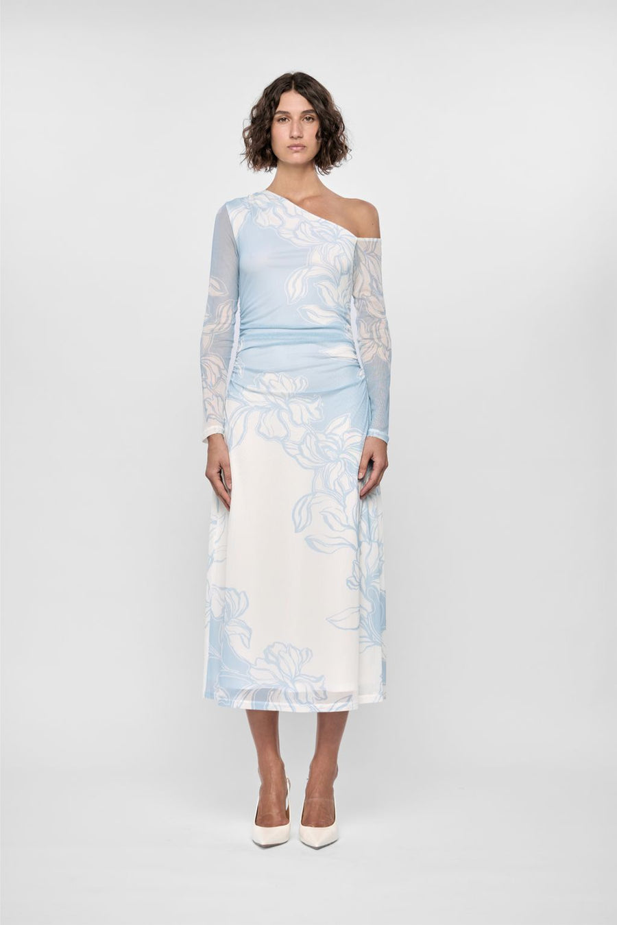 Aurora Mesh Midi Dress