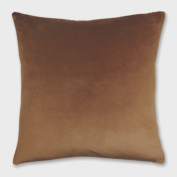 Velvet Ochre Cushion 55cm