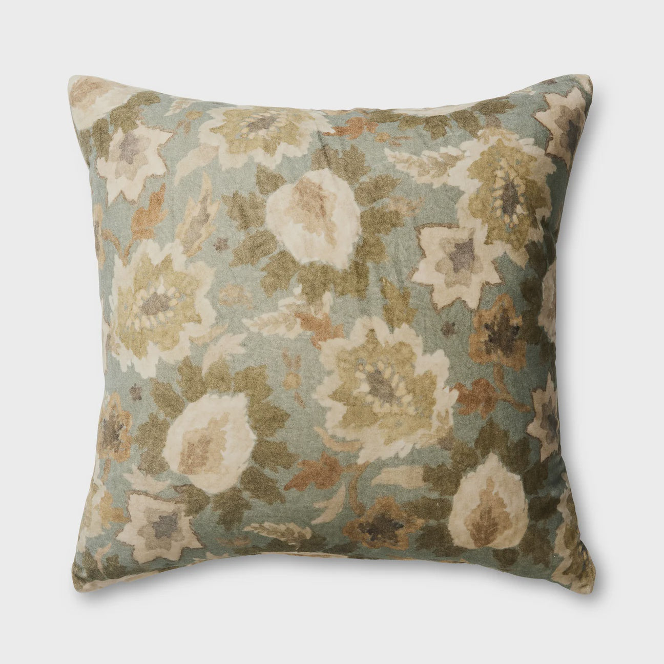 Griffith Olive Velvet Cushion