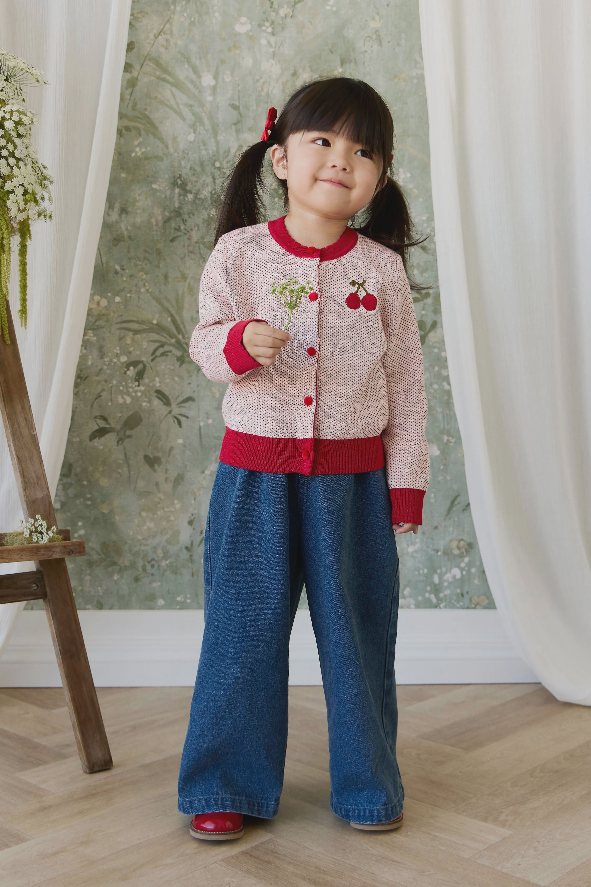 Liana Cardigan Cherry