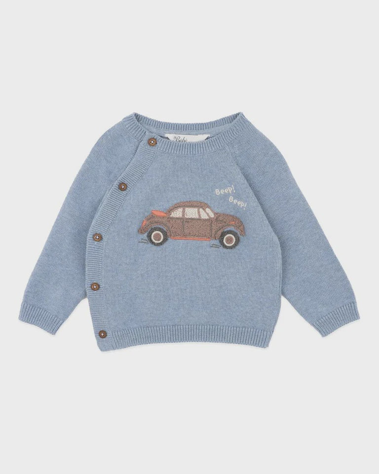 Alvin Car Organic Knitted Jumper