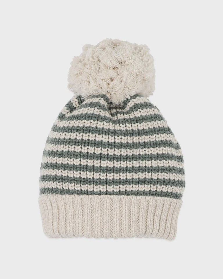 Otto Organic Knitted Beanie Stripe