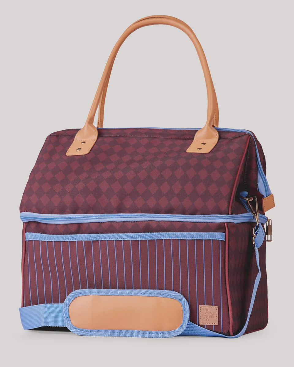 Luxe Cooler Bag Mulberry