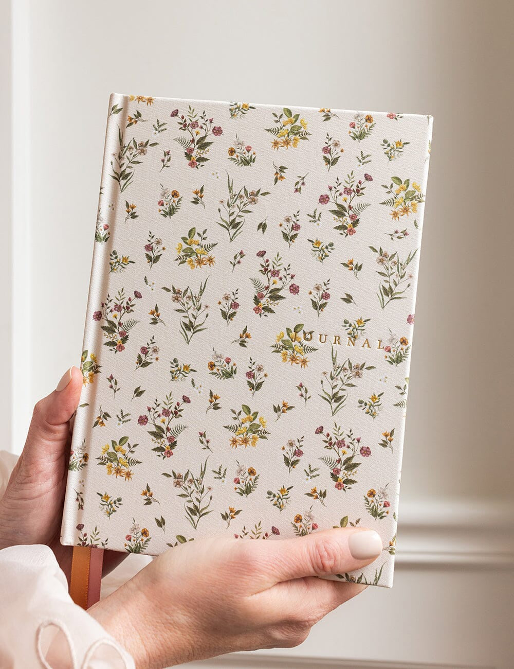 Linen Bound Journal Botanical Blooms