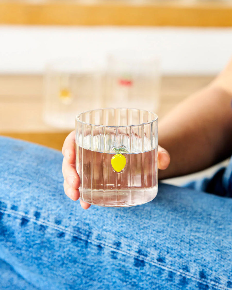 Haven Glass Tumbler Lemon