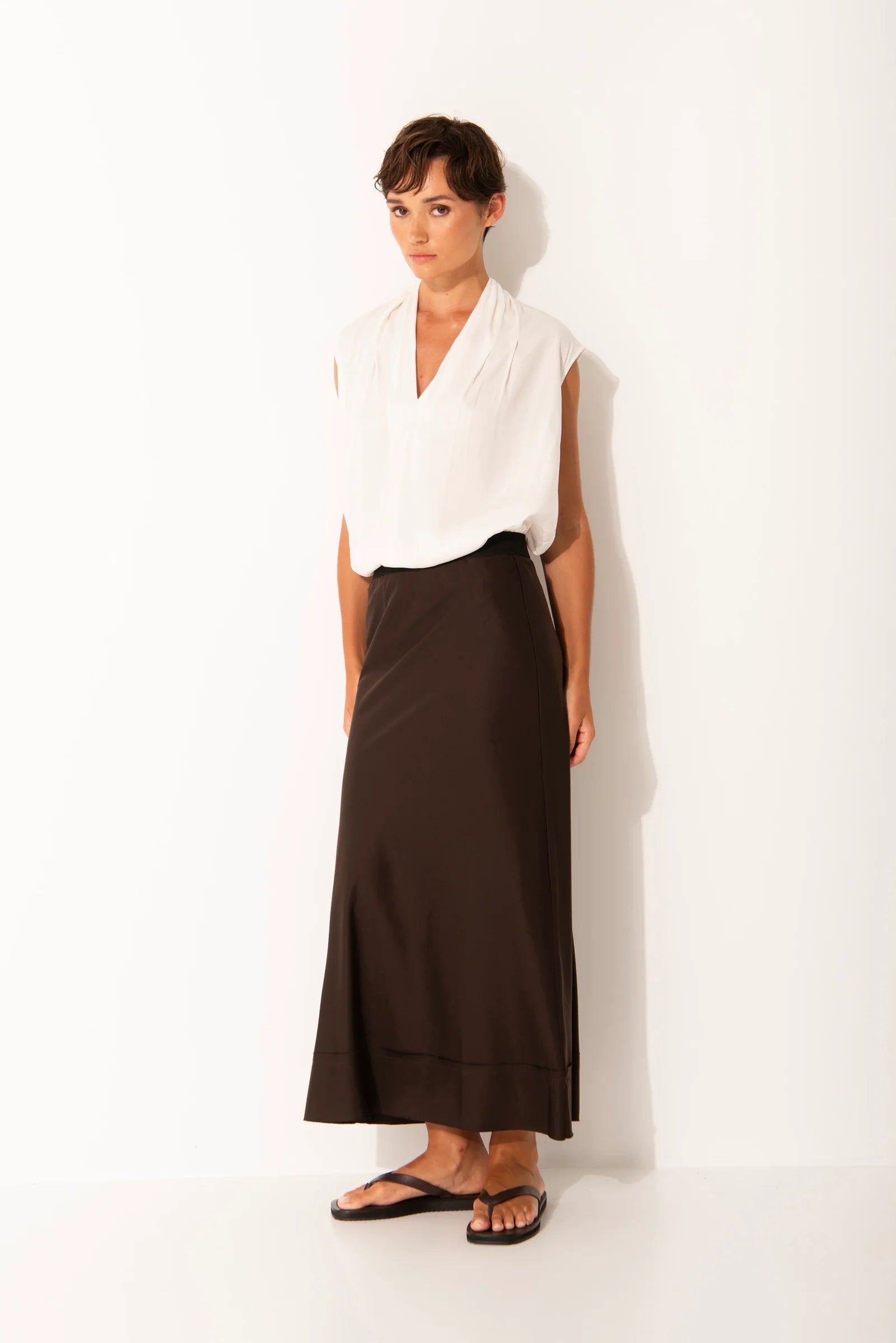 Maia Skirt Espresso