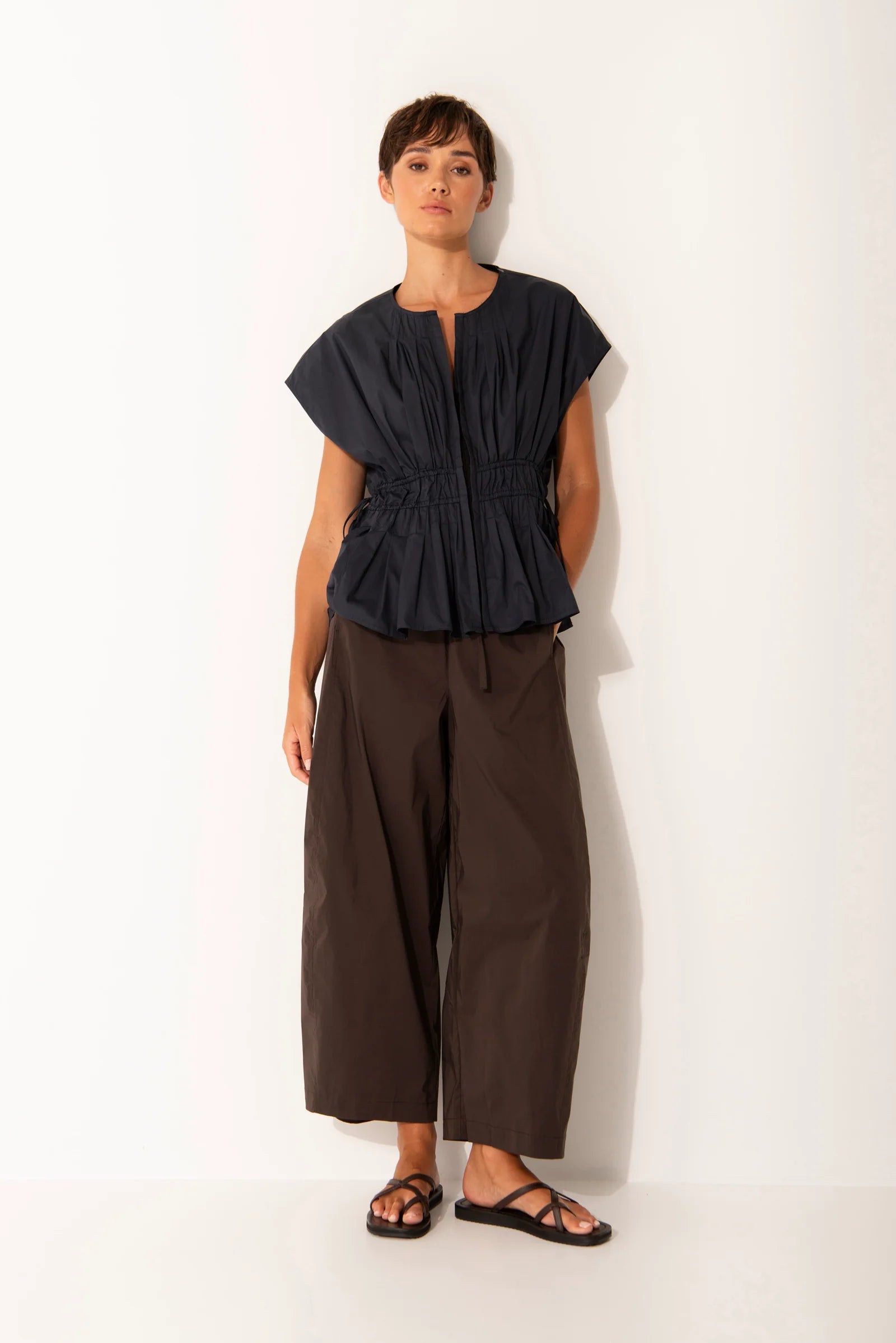 Palermo Balloon Leg Pant Espresso