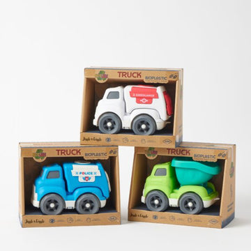Bioplastic Utility Truck Medium - 3 Designs