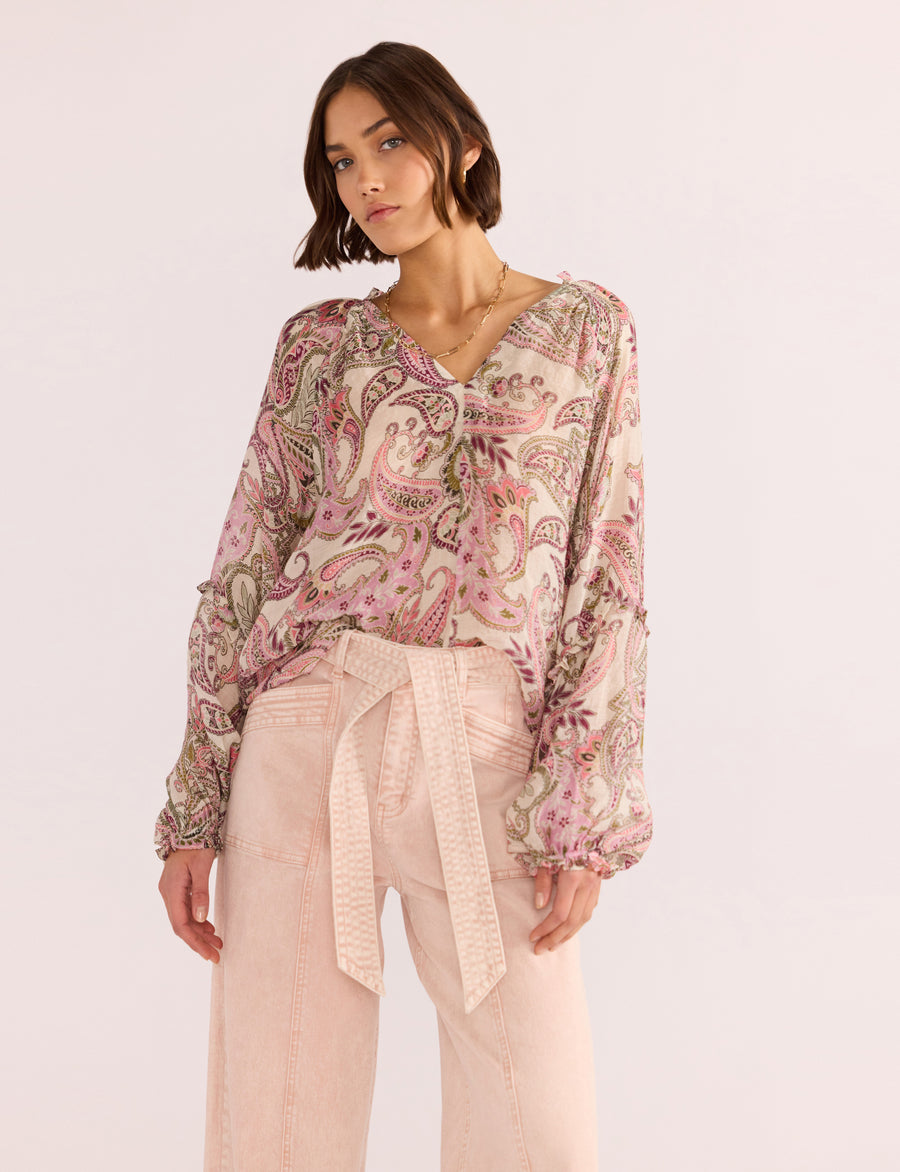 Cadence Long Sleeve Blouse