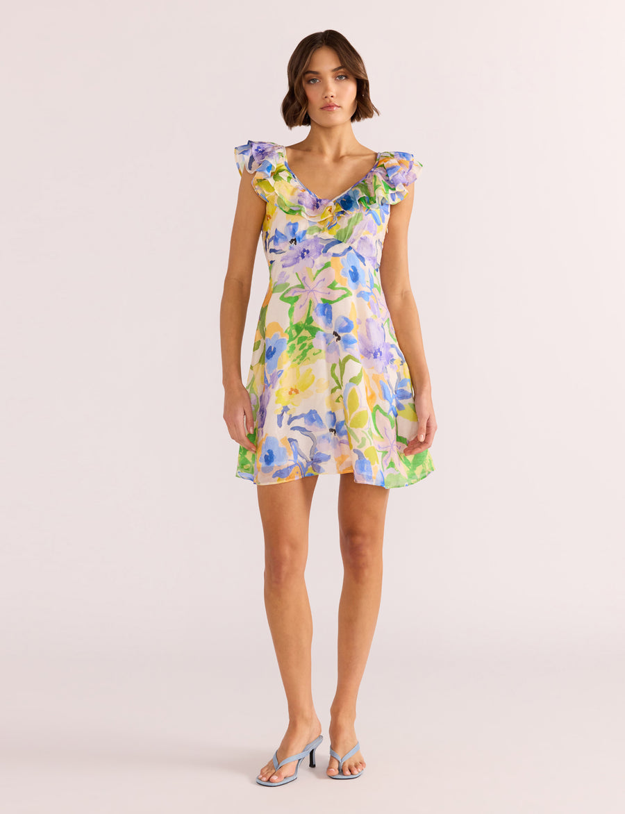 Fable Frill Mini Dress