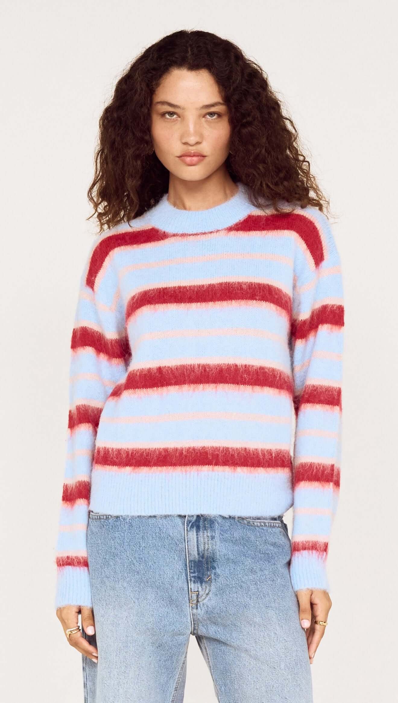 Elka Stripe Knit Jumper
