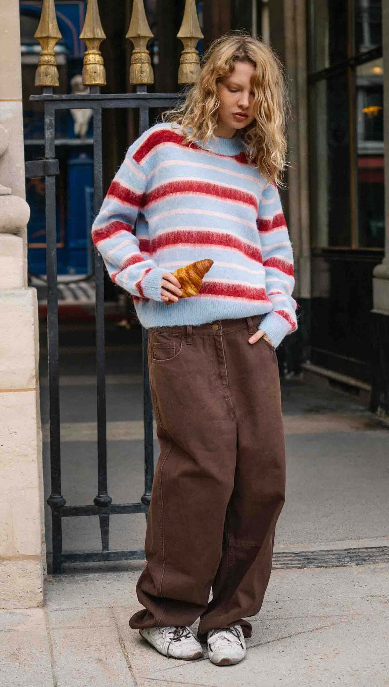 Elka Stripe Knit Jumper