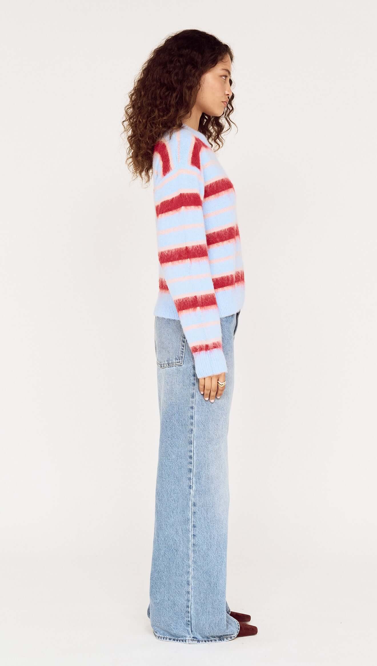 Elka Stripe Knit Jumper