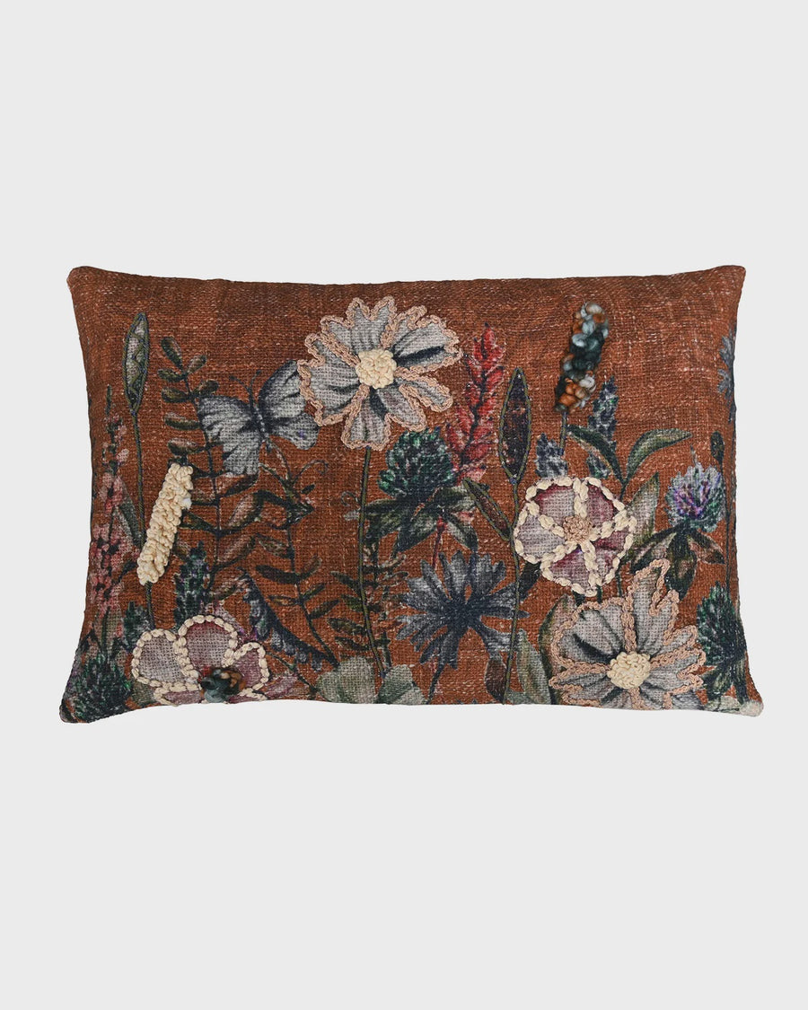 Garden In Rust Cushion