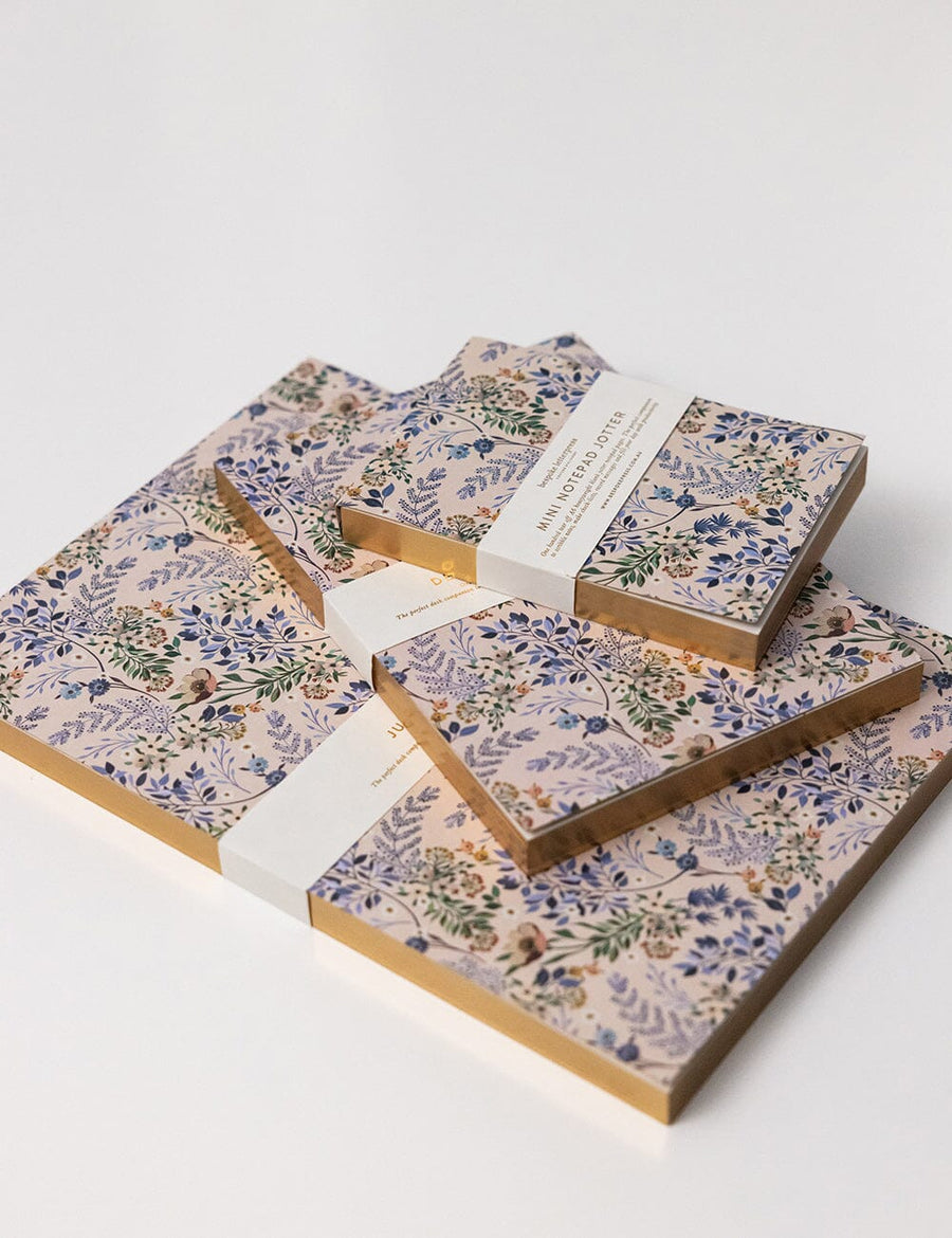 A6 Notepad Mini Jotter Bluebuds