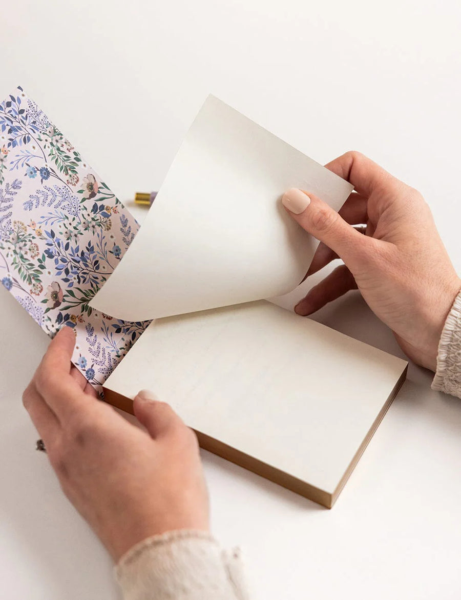 A6 Notepad Mini Jotter Bluebuds