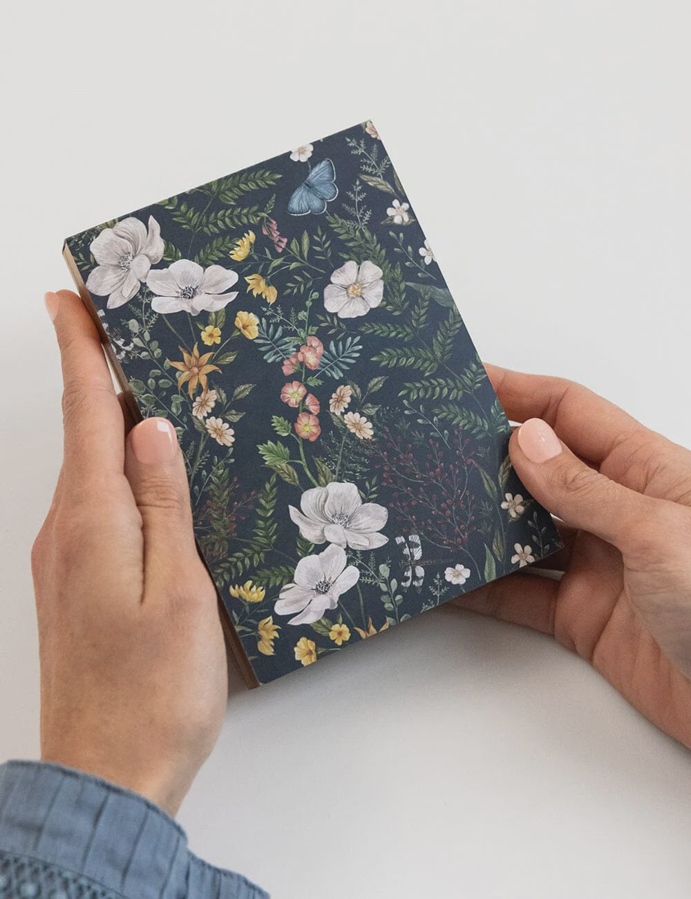 A6 Notepad Mini Jotter Dusk in Bloom