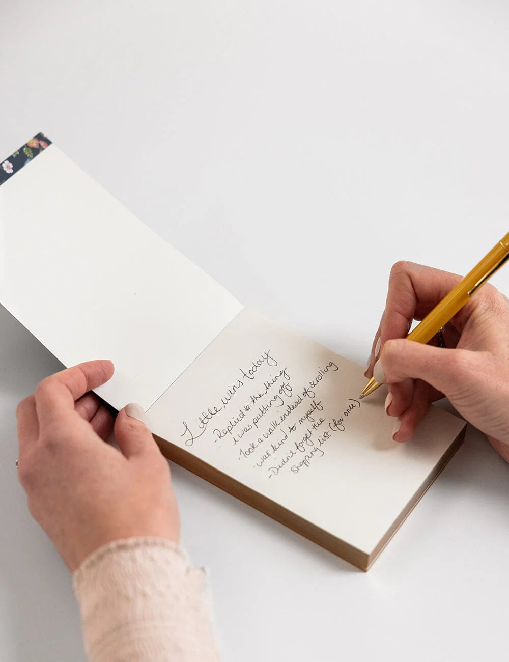 A6 Notepad Mini Jotter Dusk in Bloom