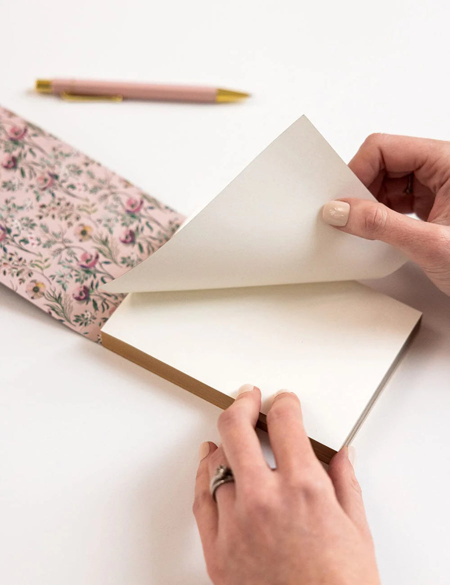 A6 Notepad Mini Jotter Poppies