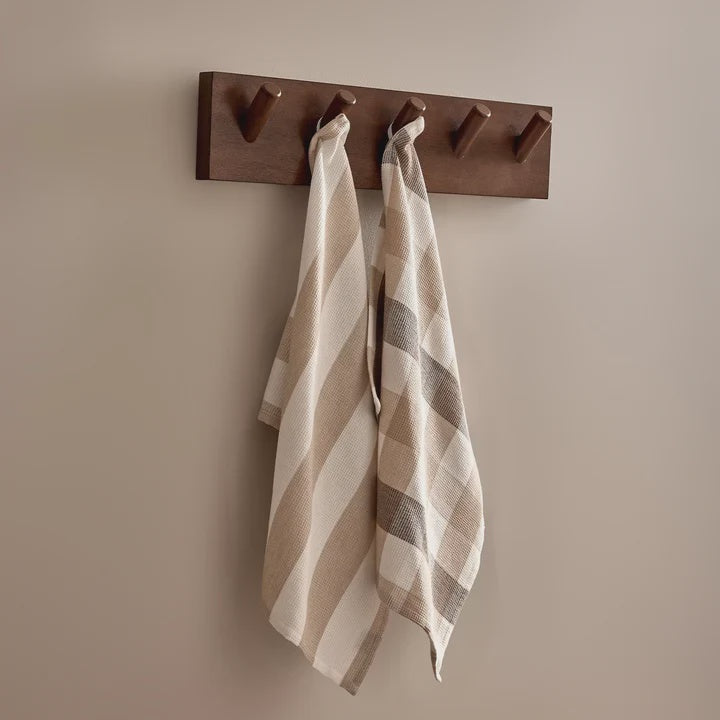 Waffle Coffee Teatowel Pack 2