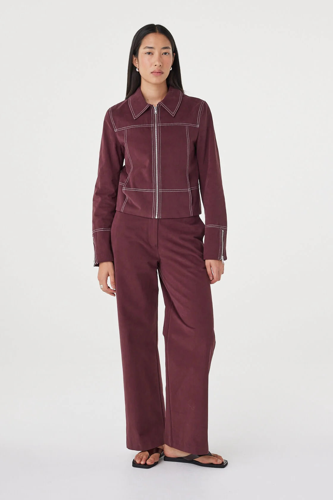 Benny Jacket - Merlot