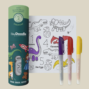 DinoRoar Mini Colouring & Doodle Mat