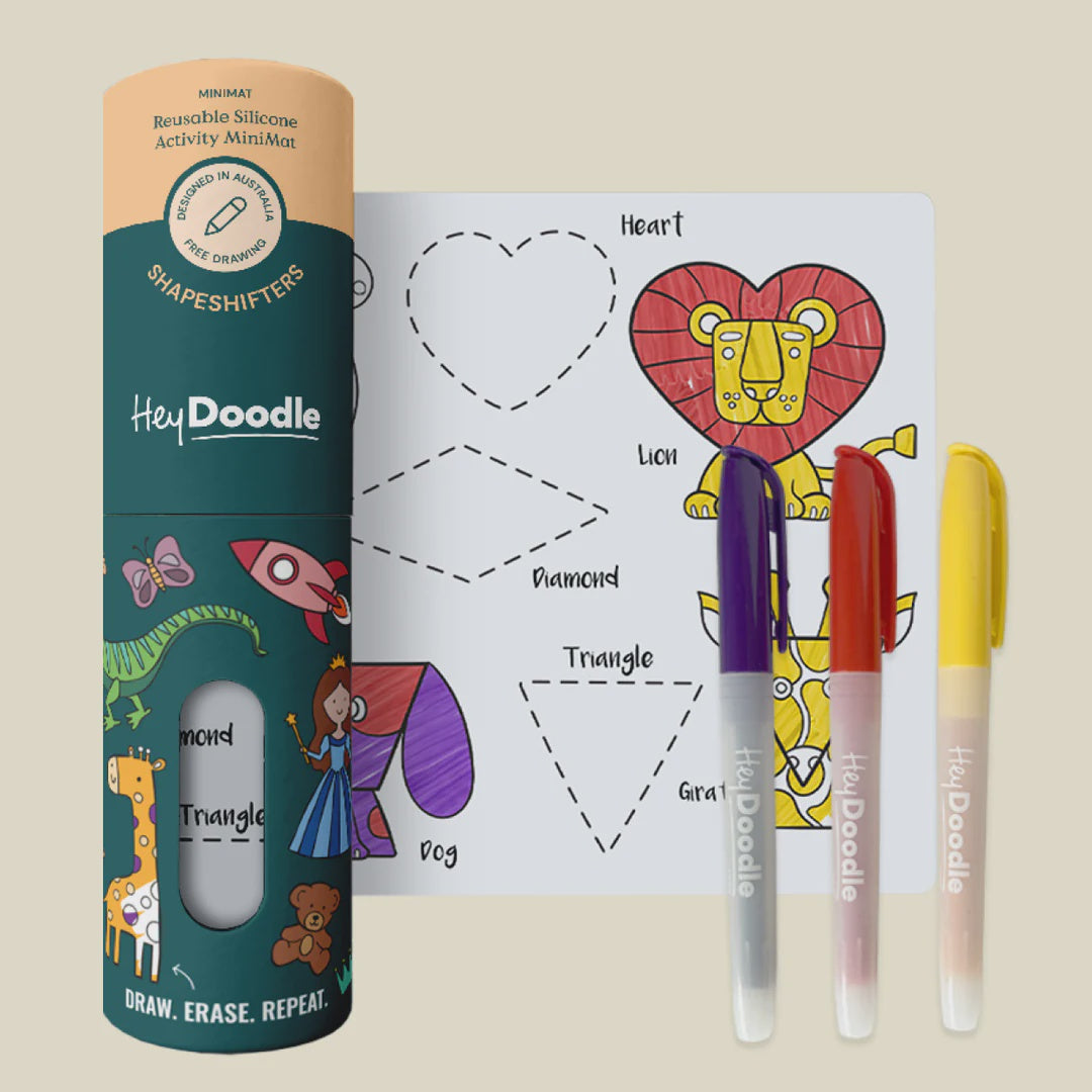 ShapeShifters Mini Colouring & Doodle Mat