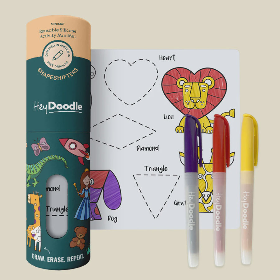 ShapeShifters Mini Colouring & Doodle Mat