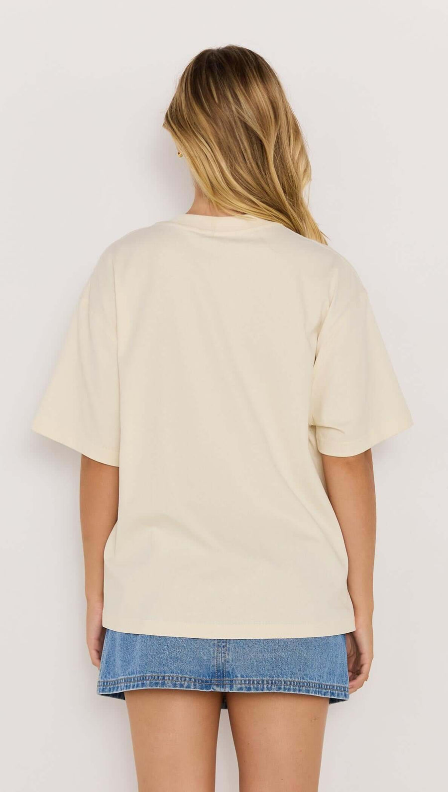 Sirena Palm Print Cotton Oversize T-Shirt
