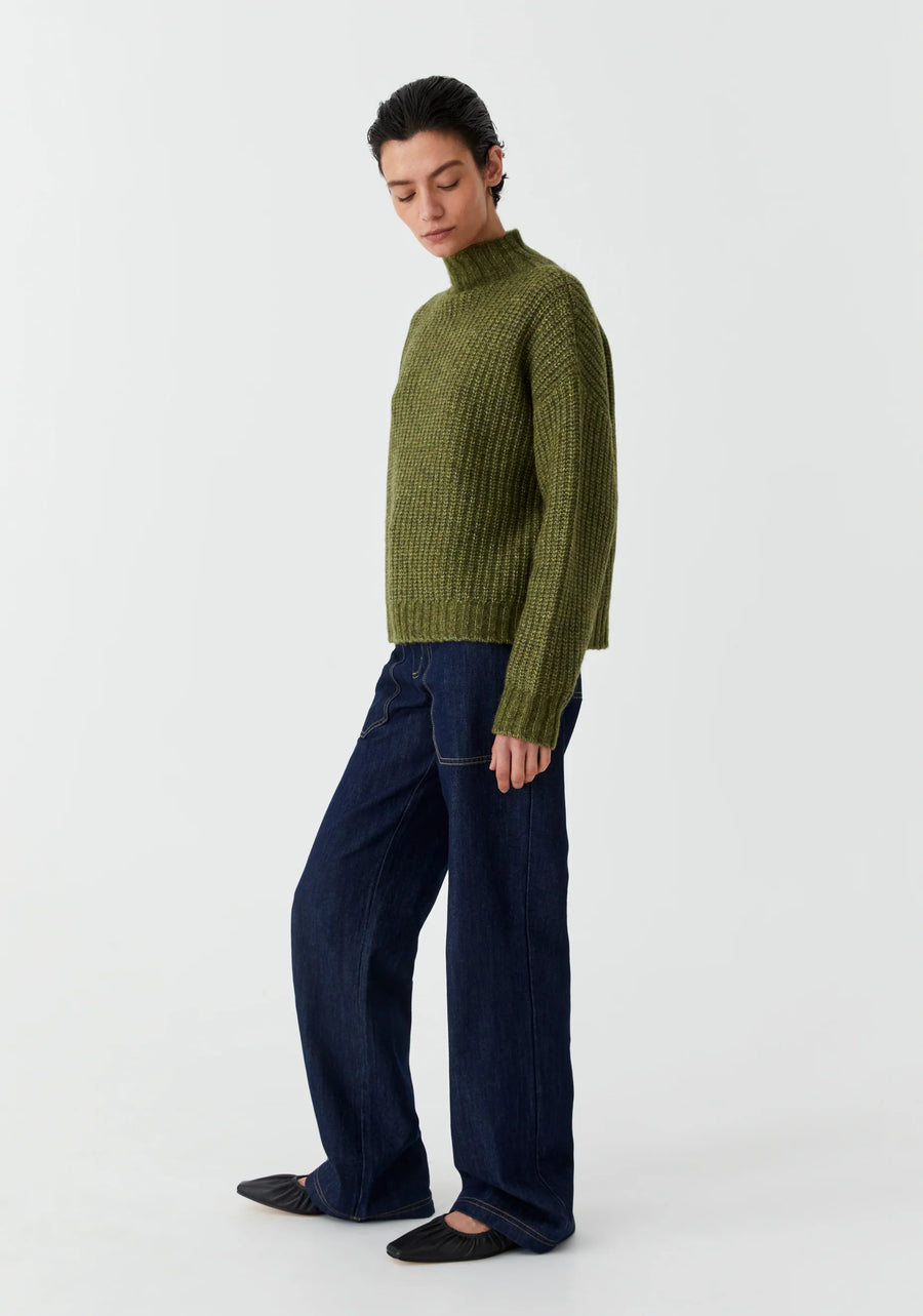 Lola Knit Pullover Forest