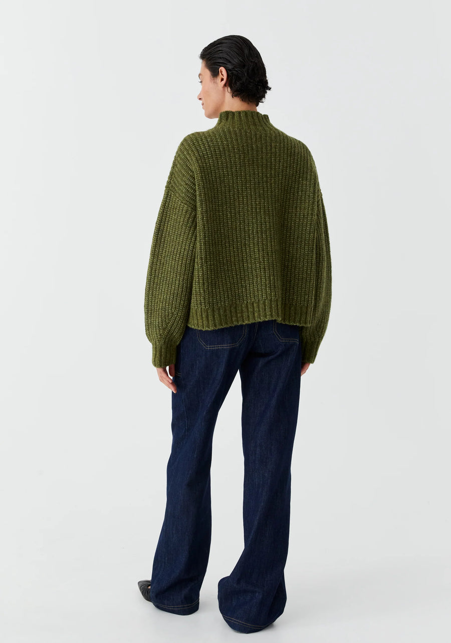 Lola Knit Pullover Forest