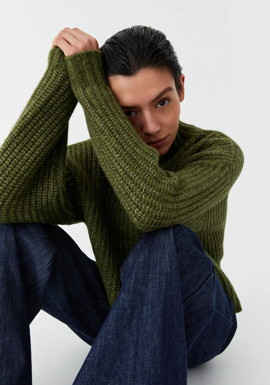 Lola Knit Pullover Forest
