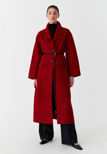 Myles Coat Red