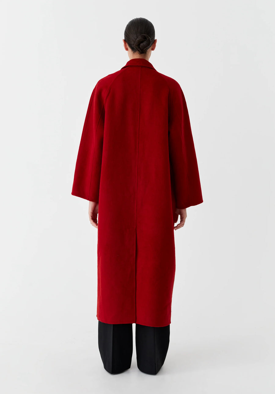 Myles Coat Red