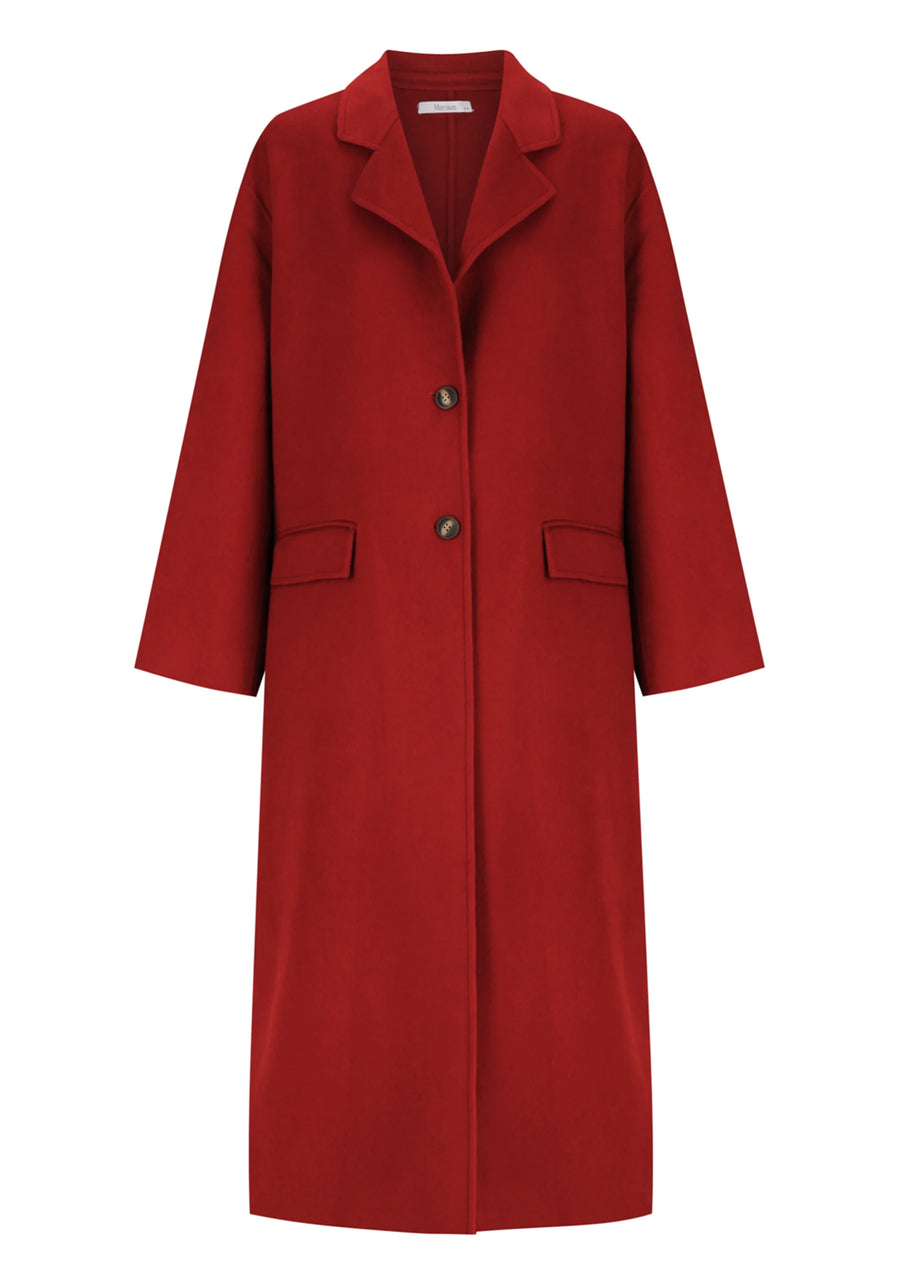Myles Coat Red