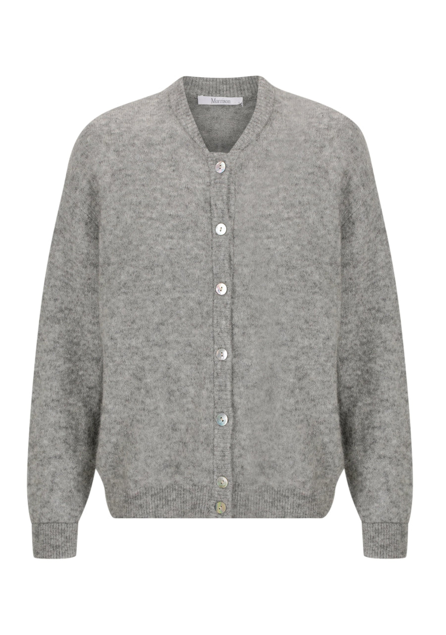 Vance Knit Cardigan Grey