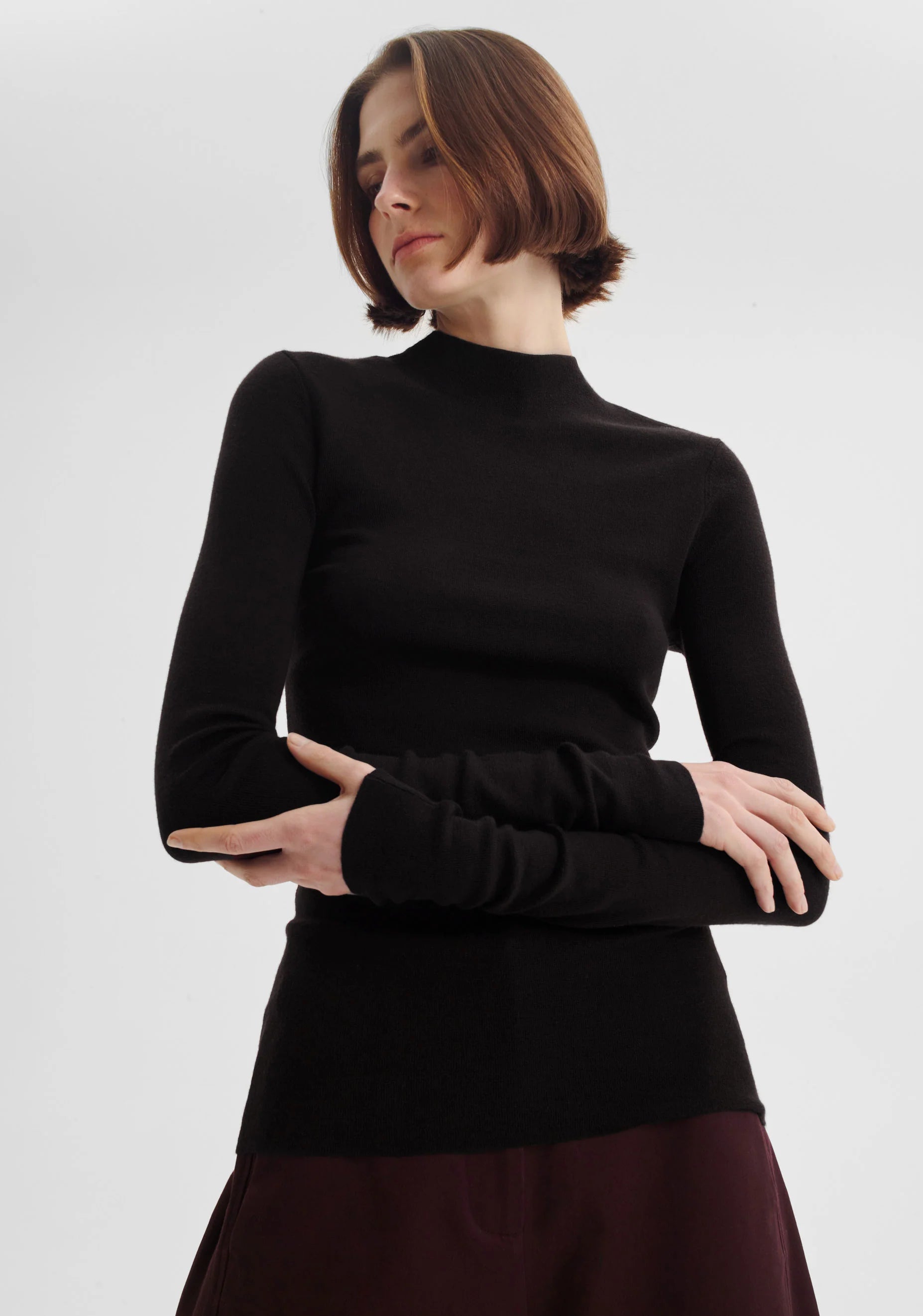 Talia L/S Merino Knit Top