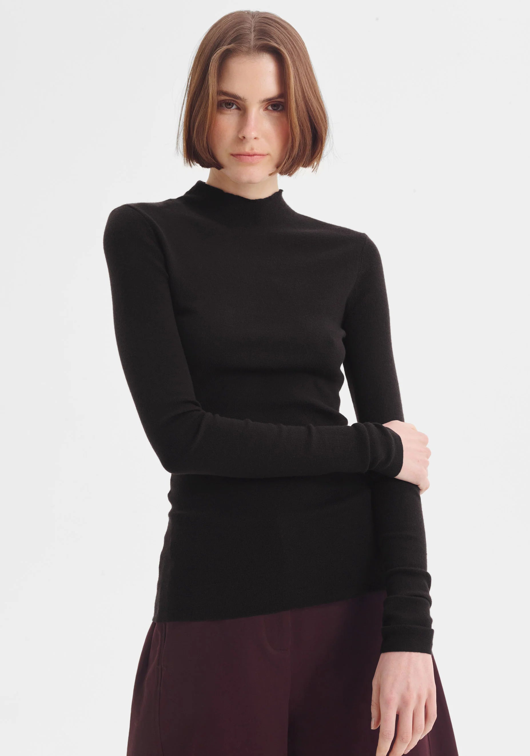 Talia L/S Merino Knit Top