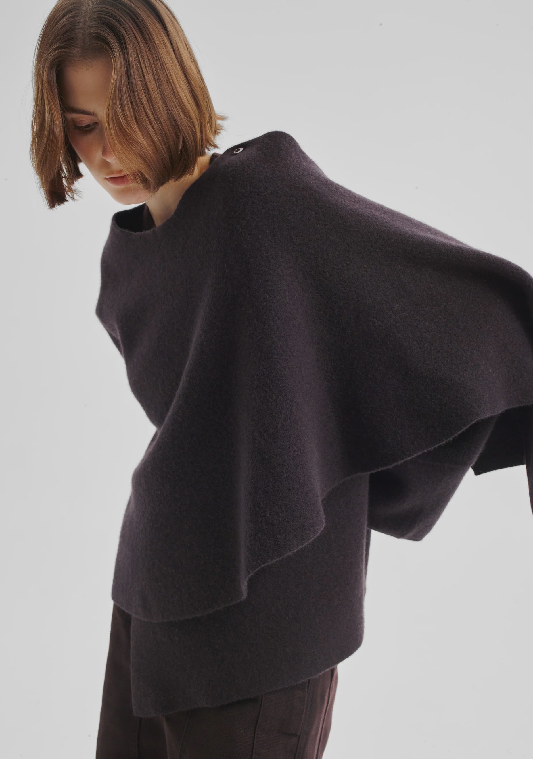 Valerie Knit Wrap Jacket Expresso