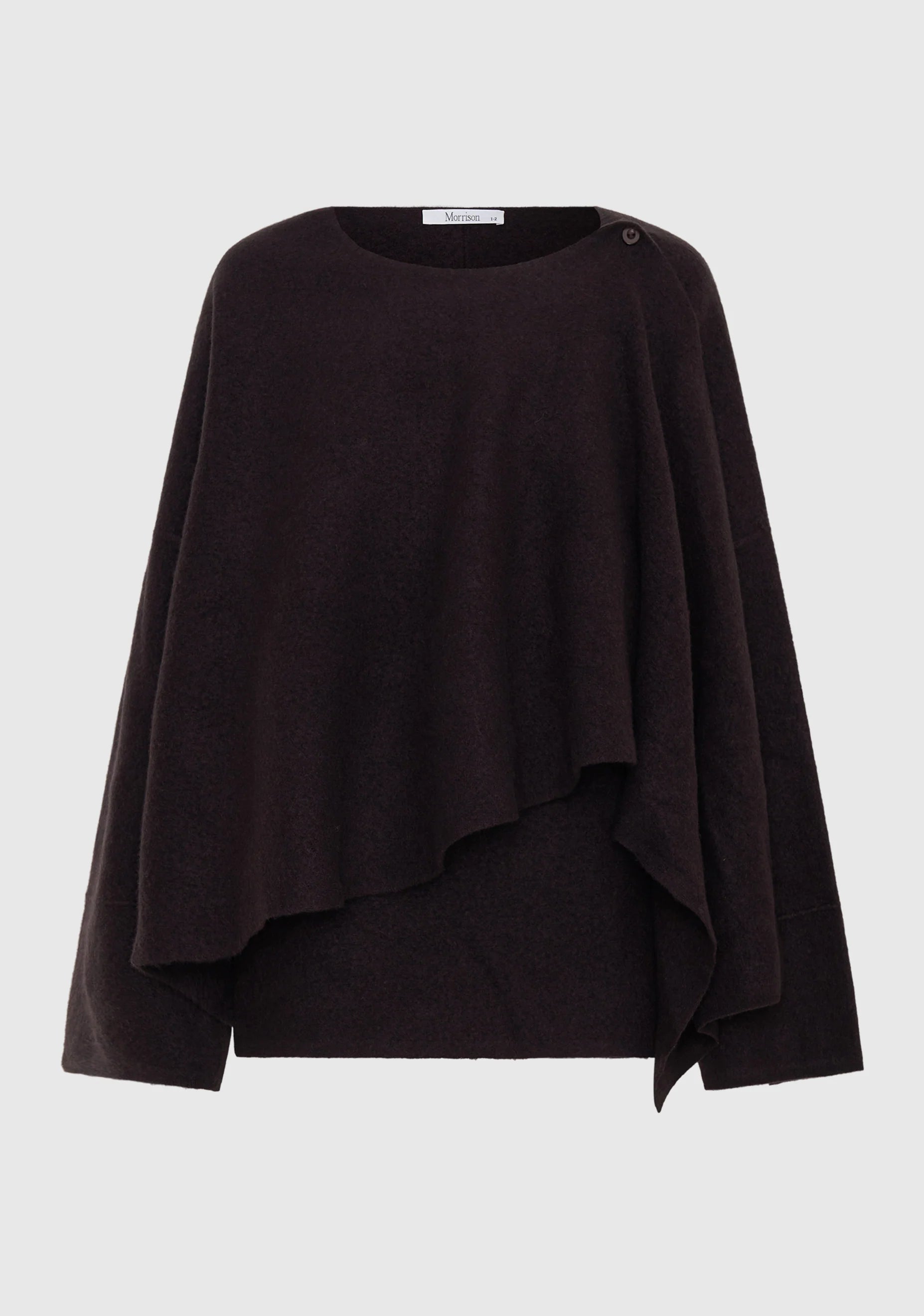 Valerie Knit Wrap Jacket Expresso