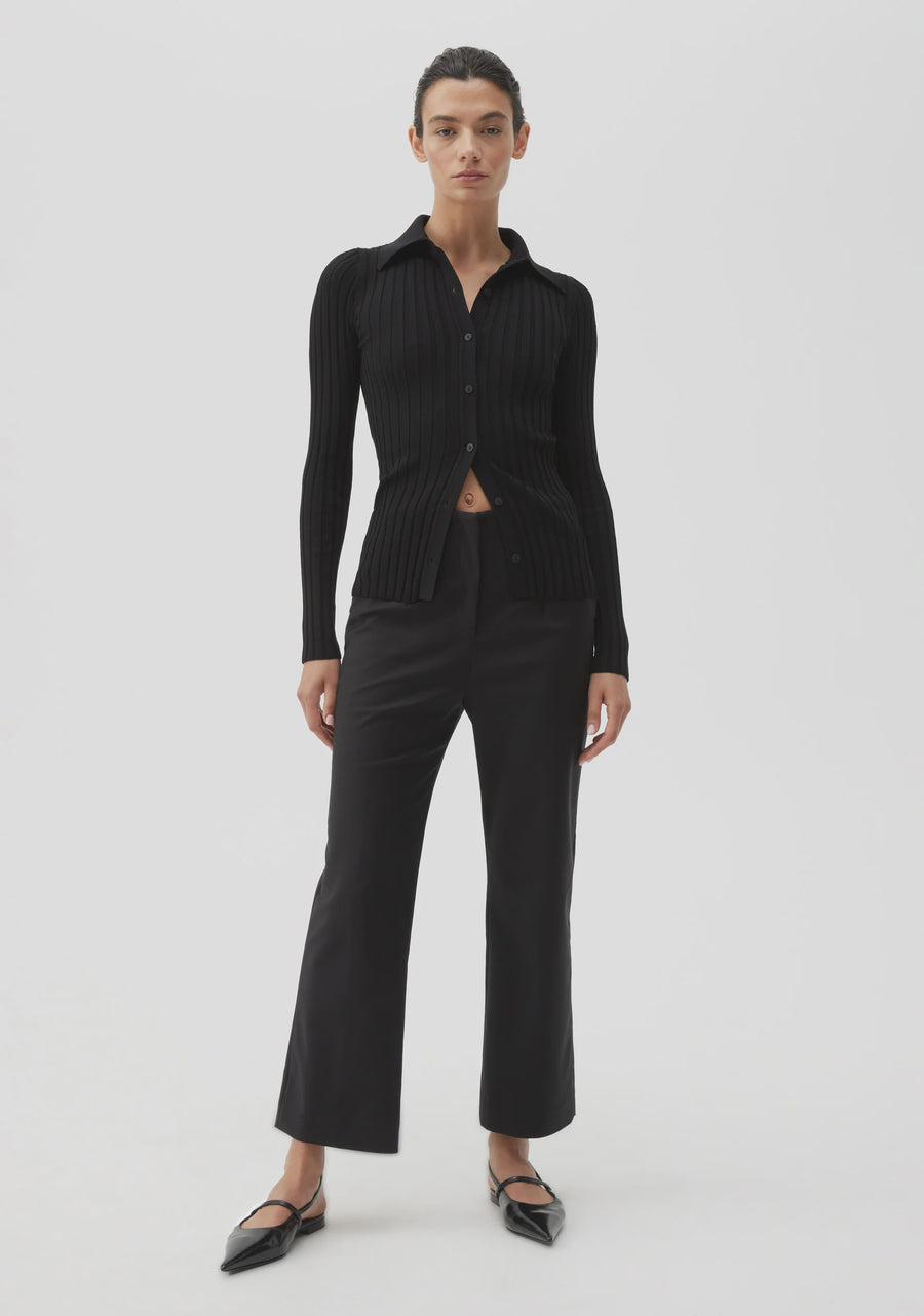 Vaucluse Crop Trouser Black