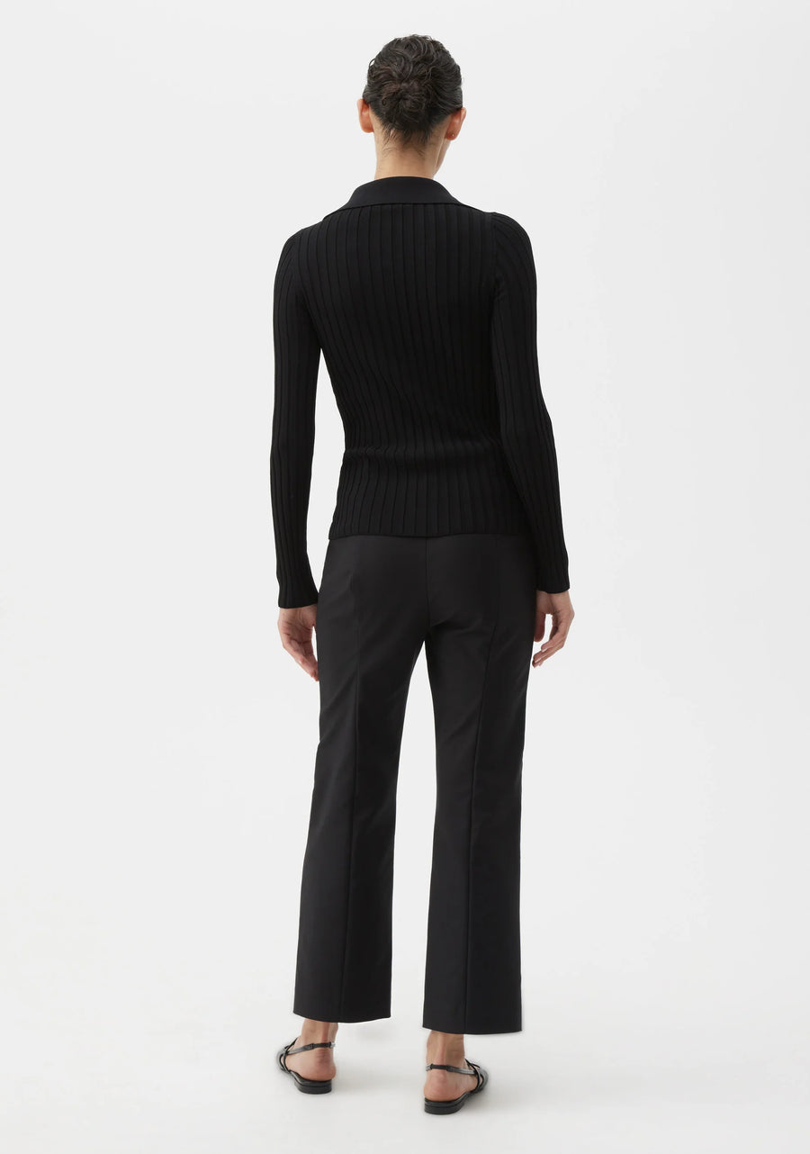 Vaucluse Crop Trouser Black