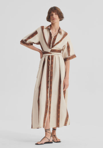 Harriet Linen Shirt Dress